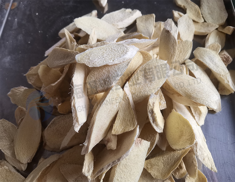 凍干生姜，食品真空冷凍干燥機(jī)應(yīng)用案例