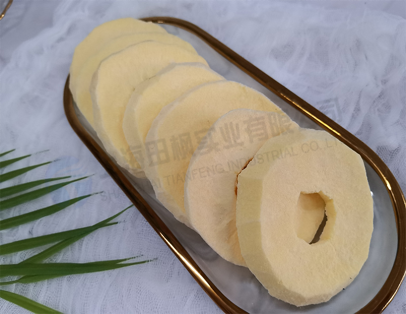 蘋果凍干，食品真空冷凍干燥機應(yīng)用于蘋果凍干